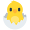 Hatching Chick emoji on Mozilla